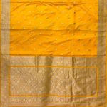 Yellow Mashru Silk Banarasi Saree