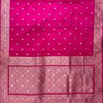 Rani Pink Mashru Silk Banarasi Saree