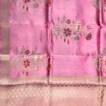 Pink Viscose Silk Pure Banarasi Saree
