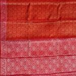 Red Munga Silk Banarasi Saree