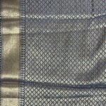 Black Cotton Silk Pure Banarasi Saree