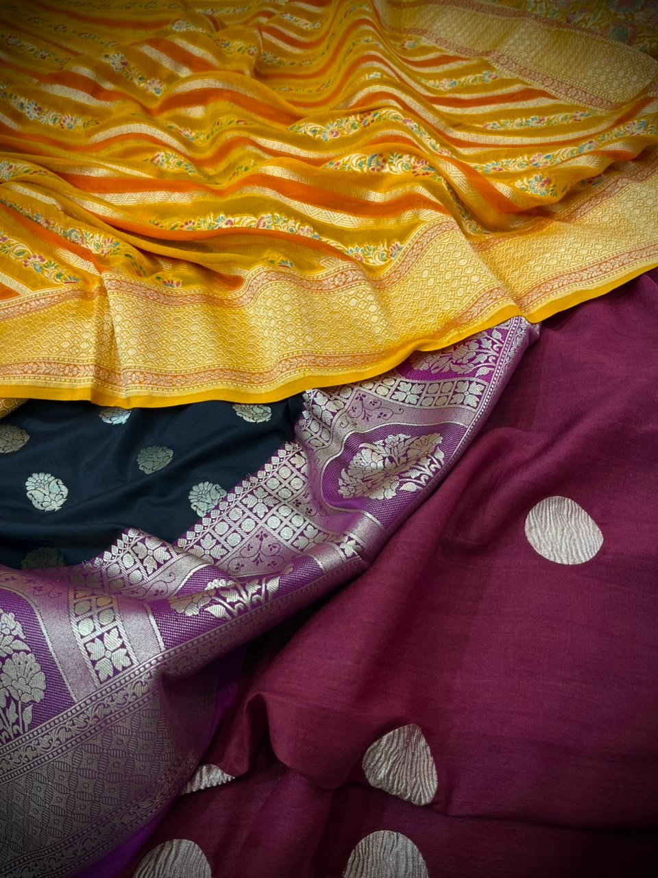 Khaddi Georgette vs Katan vs Munga Silk: Which Banarasi Saree Is Right for You?