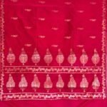 Red Semi Silk Banarasi Saree