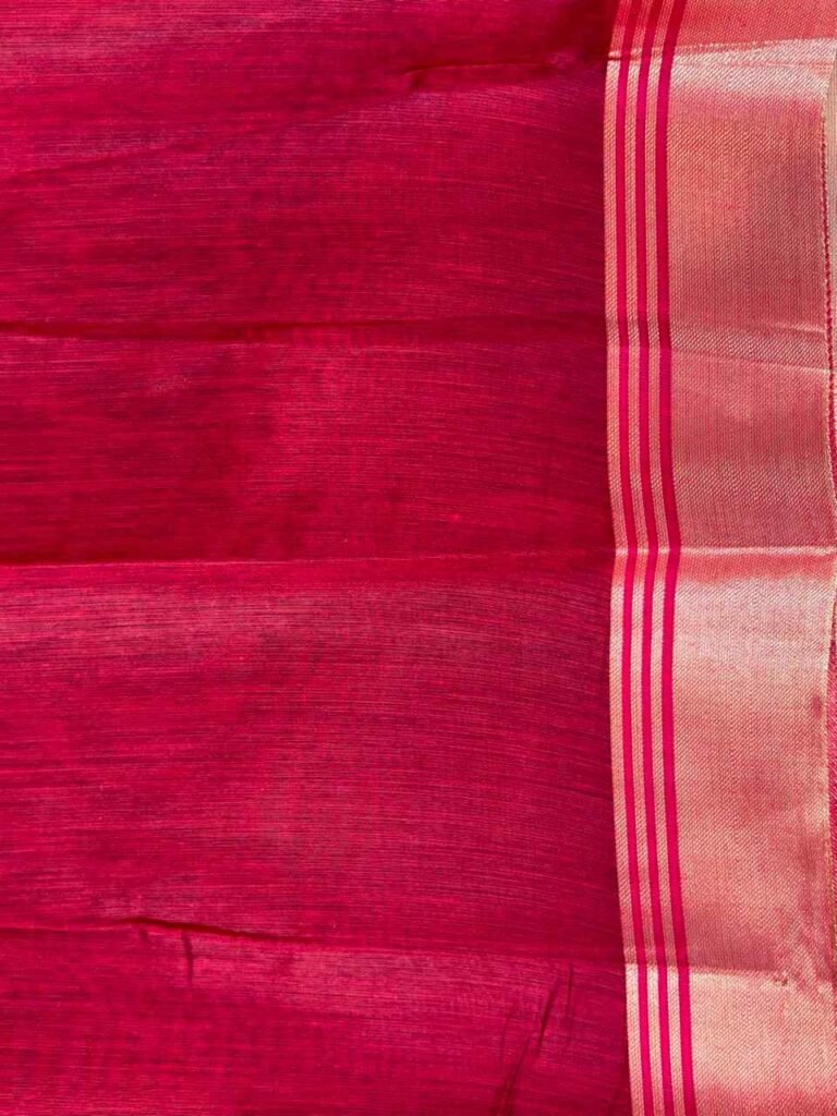 Grey Cotton Silk Banarasi Saree