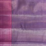 Lavender Semi Silk Banarasi Saree