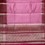 Pink Cotton Silk Pure Banarasi Saree