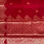 Red Semi Silk Banarasi Saree