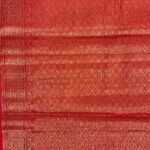 Red Pure Cotton Silk Banarasi Saree