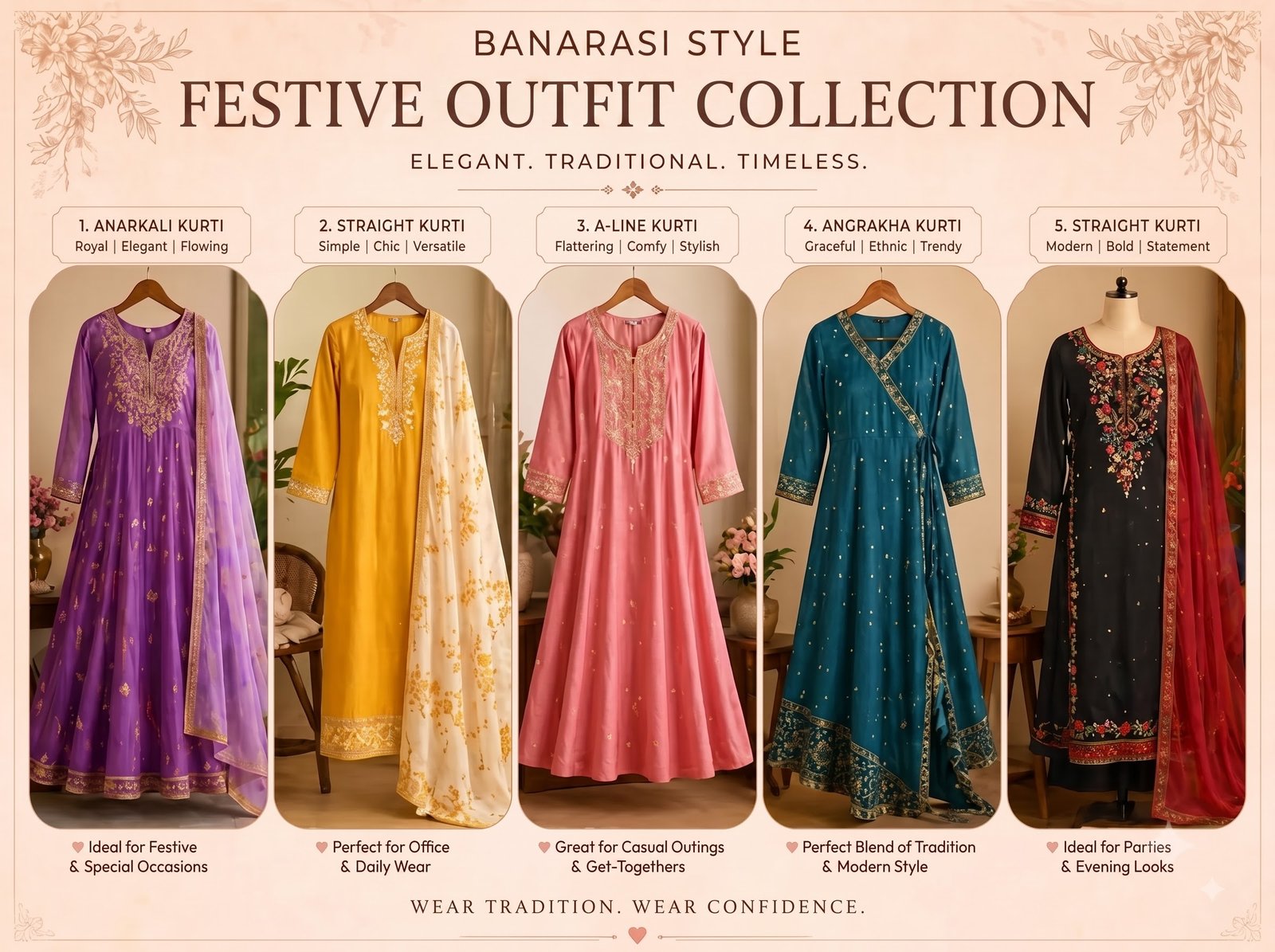 Festive Colour Guide: What to Wear for Janmashtami, Onam and Ganesh Chaturthi