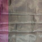 Rose Gold Semi Silk Banarasi Saree