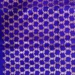 Royal Blue Semi Silk Banarasi Saree