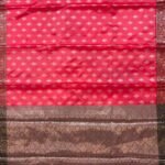 Pink Semi Kataan Silk Banarasi Saree