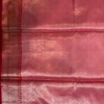 Rose Pink Semi Kataan Silk Banarasi Saree