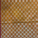 Banarasi Semi Kataan Silk Saree Orange Colour