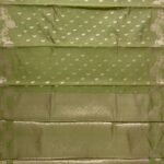 Green Semi Silk Banarasi Saree