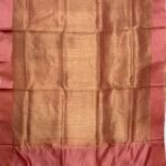 Pink Chiniya Silk Pure Banarasi Dupatta