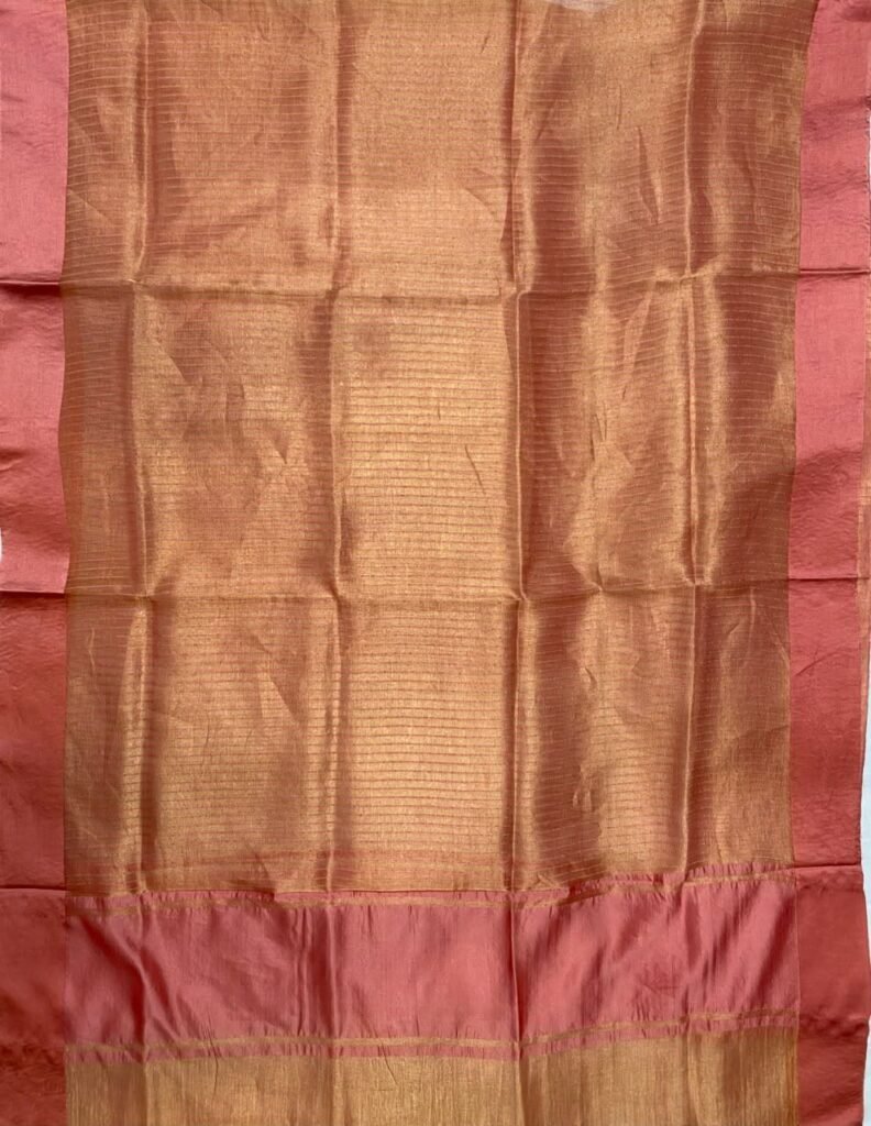 Pink Chiniya Silk Pure Banarasi Dupatta