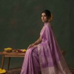 Pink Handwoven Kataan Silk Pure Banarasi Saree
