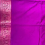 Purple Semi Kataan Silk Banarasi Saree