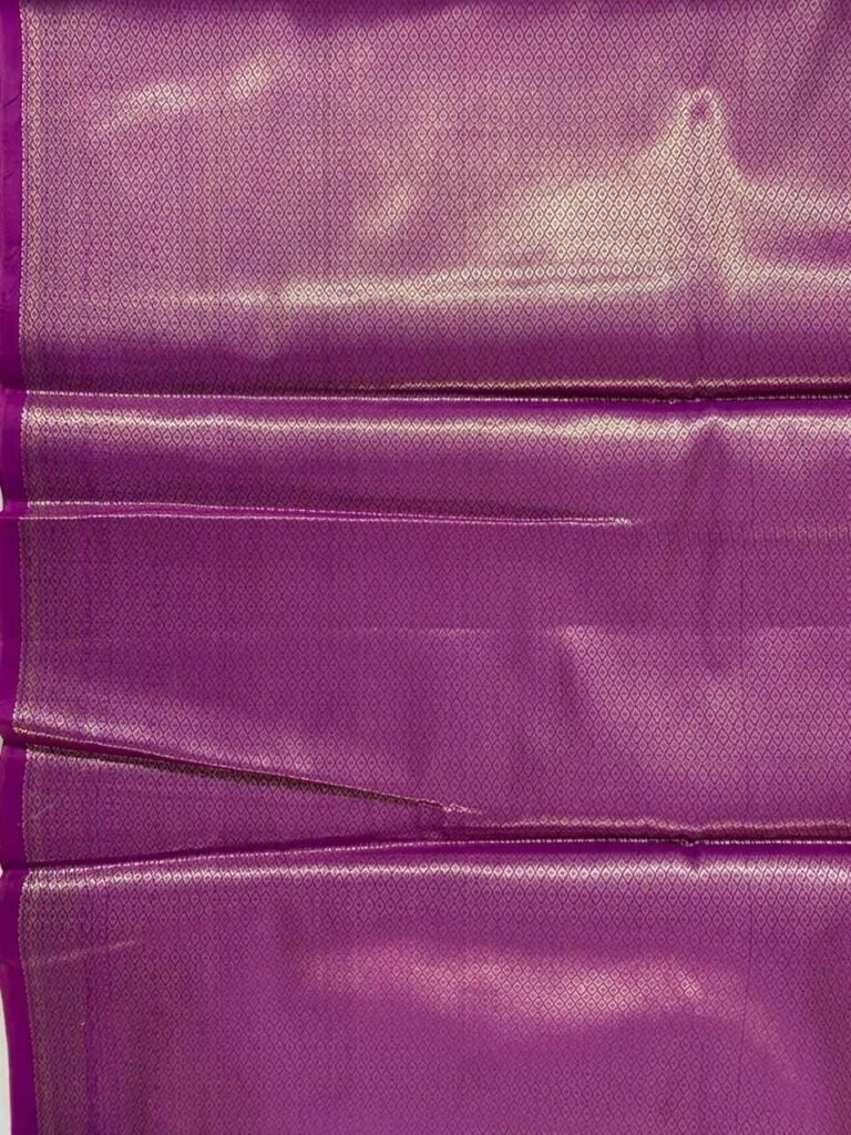 Purple Banarasi Silk Saree