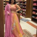 Banarasi Pure Chiniya Silk Lehenga with Cutdana Work