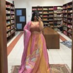 Banarasi Pure Chiniya Silk Lehenga with Cutdana Work