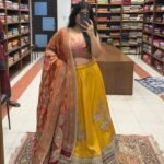 Banarasi Pure Chiniya Silk Lehenga with Cord Embroidery