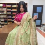 Banarasi Pure Kataan Silk Lehenga in Zardozi Work.