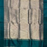 Bottle Green Chiniya Silk Pure Banarasi Dupatta