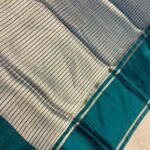Bottle Green Chiniya Silk Pure Banarasi Dupatta